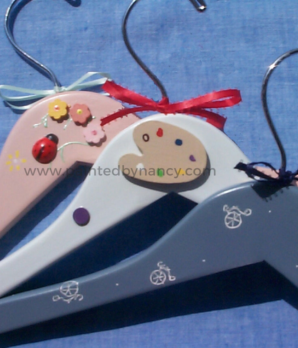 Hand Painted Hangers